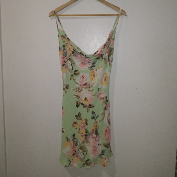 NWT PRIVACY PLEASE Ozark Mint Floral Dress - Picture 10 of 10